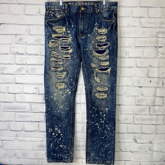 Denim House Jeans Denim House Distressed Jeans Poshmark
